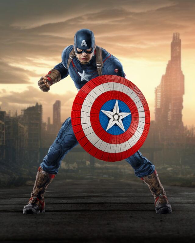 El Capitán América muestra todo su poder equipado con su emblemático escudo, el set 76262. 🦸‍♂️🧱
¡Defiende la justicia y lucha por un mundo mejor! 💥
.
.
.
#LEGOUCS #Marvel #CapitánAmérica #Rocobricks #ColeccionablesLEGO #SetsDeColección #PasiónPorLEGO #ArteConLadrillos #ColeccionistasLEGO #MarvelFans  #LEGOCollectors #BricksForCollectors